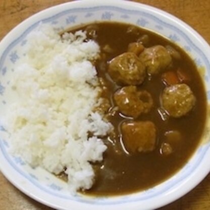 ふんわり肉団子で美味しくできました。
小さいお子さんでも食べやすそうです(^O^)